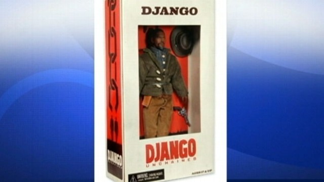 VIDEO: Django Unchained action figures spark controversy.