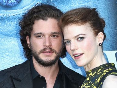 'Game of Thrones' stars Kit Harington and Rose Leslie are engaged