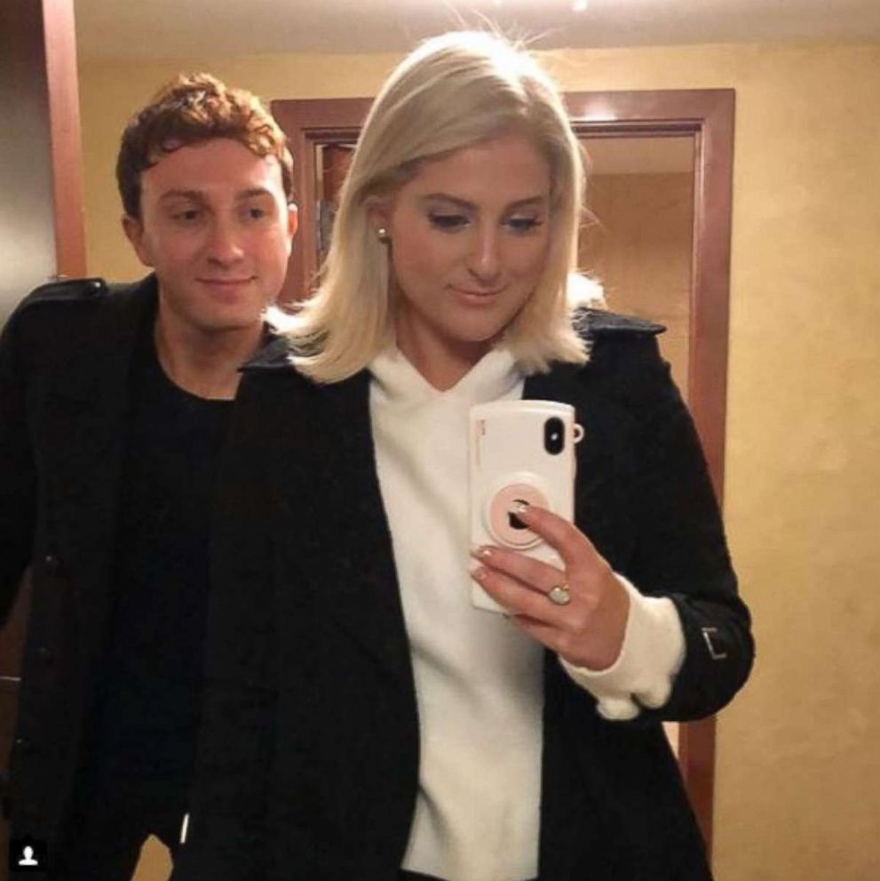 PHOTO: Meghan Trainor shared this photo of herself with Daryl Sabara on her Instagram account, Dec. 22, 2017, with the caption, Soulmate.