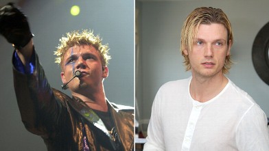 PHOTO: Nick Carter in 2012, right, and in 2001.