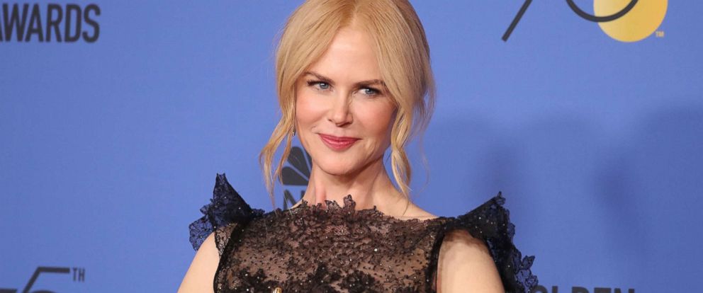 PHOTO: Nicole Kidman poses with her award for Best Performance by an Actress in a Limited Series or Motion Picture Made for Television for her role in "Big Little Lies," Jan. 7, 2017, in Beverly Hills, Calif.