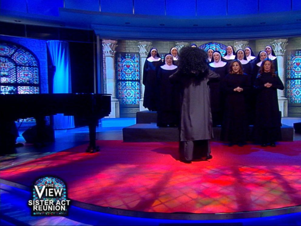 'The View' goes to church for 'Sister Act' reunion