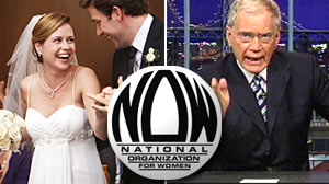 Photo: THE OFFICE MEETS LETTERMAN