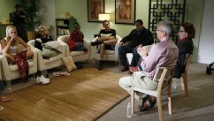 PHOTO: Dr. Drew Pinsky, far right, talks with a therapy group on an episode of 'Celebrity Rehab with Dr. Drew.'