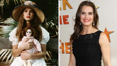 PHOTO: Brooke Shields as Violet in "Pretty Baby." Brooke Shields, right, attends the opening night of "Peter And The Starcatcher" on Broadway on April 15, 2012 in New York City.