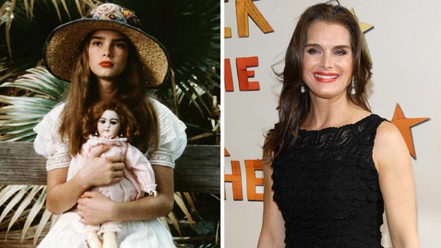 PHOTO: Brooke Shields as Violet in "Pretty Baby." Brooke Shields, right, attends the opening night of "Peter And The Starcatcher" on Broadway on April 15, 2012 in New York City.