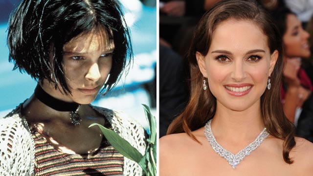 PHOTO: Natalie Portman stars as Mathilda in "The Professional." Natalie Portman, right, arrives at the 84th Annual Academy Awards held at Hollywood & Highland Centre on Feb. 26, 2012 in Hollywood, Cali.