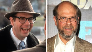 PHOTO: Stephen Tobolowsky, left, in a scene from the movie, "Groundhog Day." Stephen Tobolowsky, right, arrives at the FOX All-Star Party, July 23, 2012, in West Hollywood, Calif.