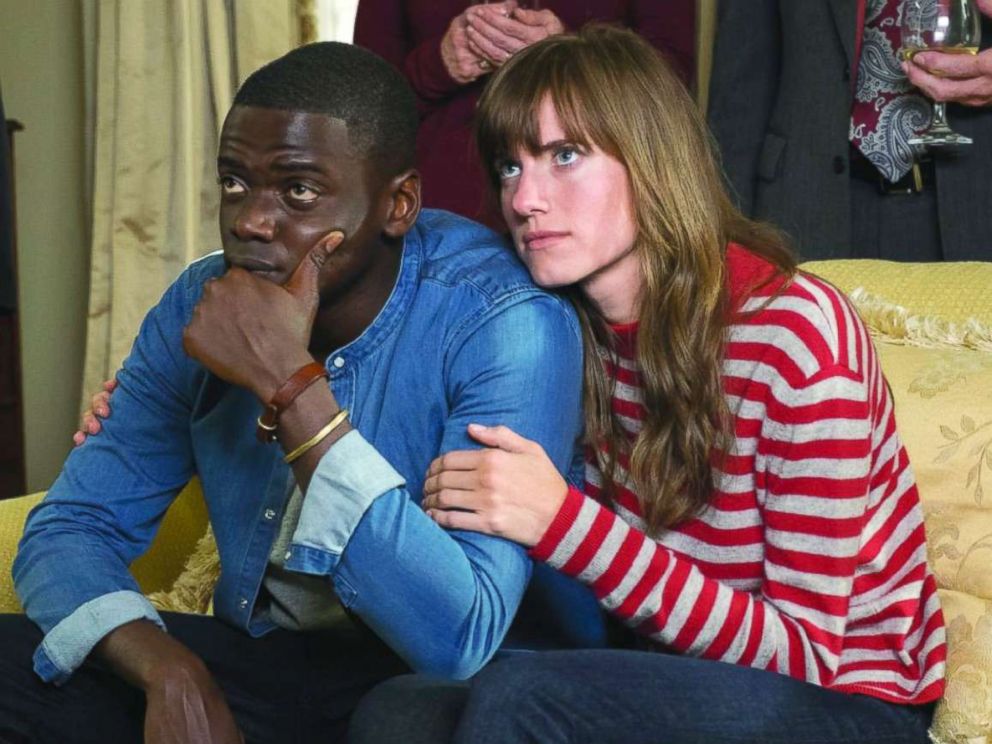 PHOTO: Daniel Kaluuya and Allison Williams in Get Out, 2017.