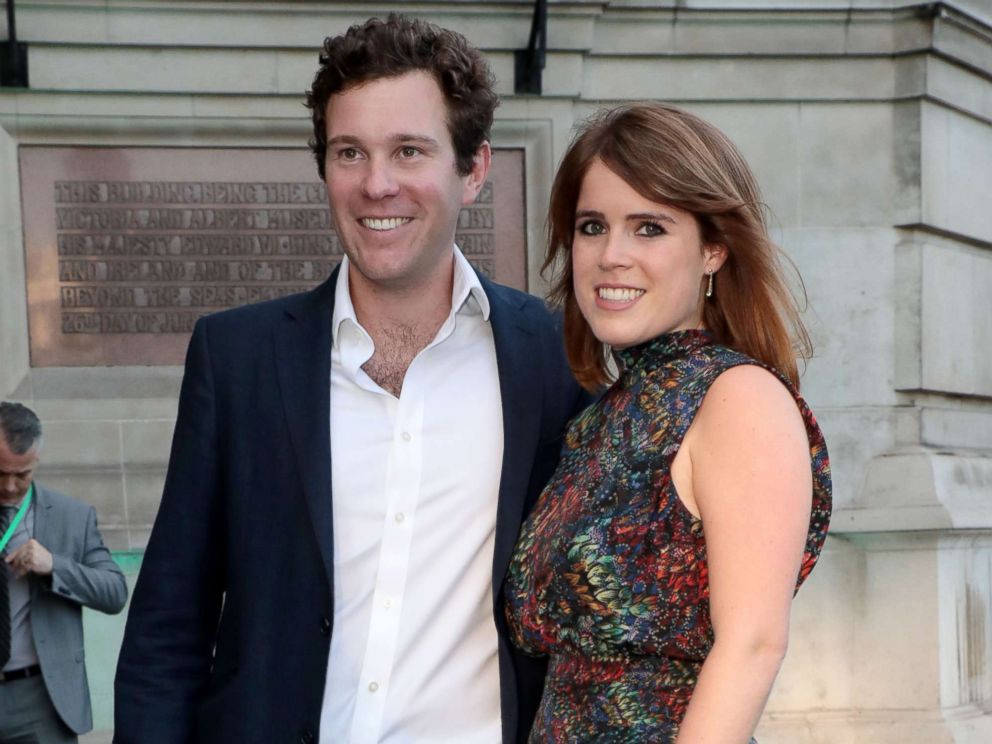 PHOTO: Jack Brooksbank and Princess Eugenie at the Victoria and Albert Museum Summer Party, June, 21, 2017, in London.