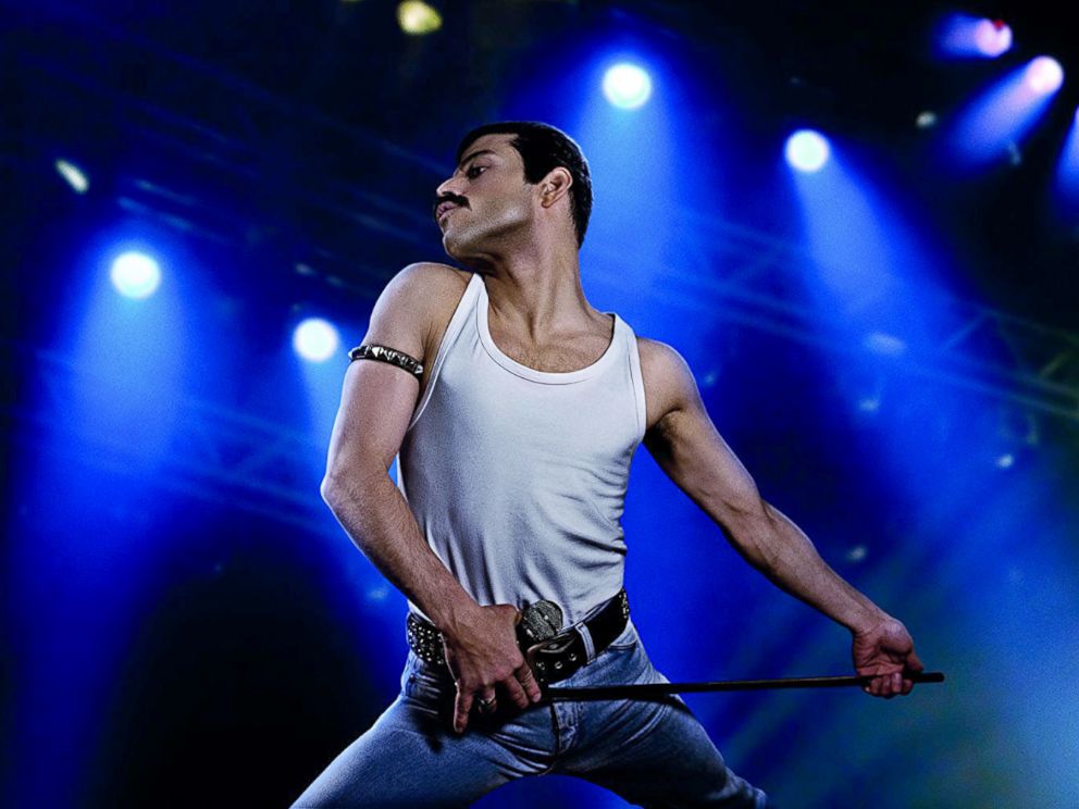 PHOTO: Rami Malek, as Freddie Mercury, in a scene from Bohemian Rhapsody.