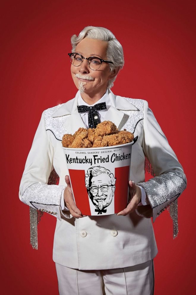 PHOTO: Singer Reba McEntire is pictured as KFCs Colonel Sanders.