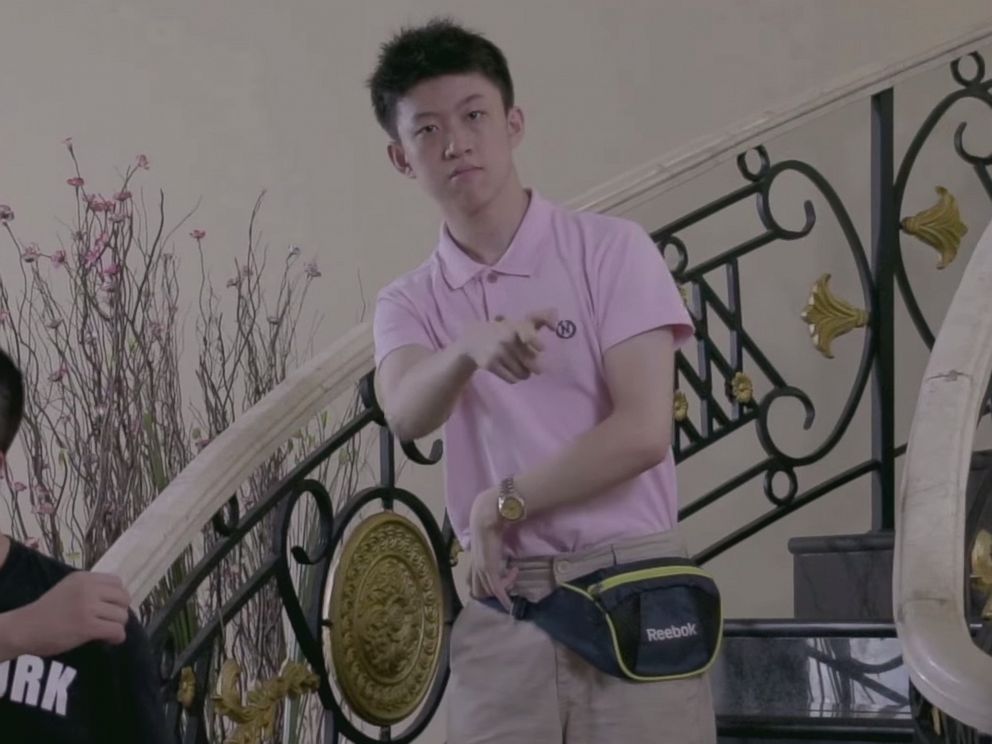 PHOTO: Brian Imanuel, aka Rich Chigga, appears in his music video for his hit song Dat $tick.