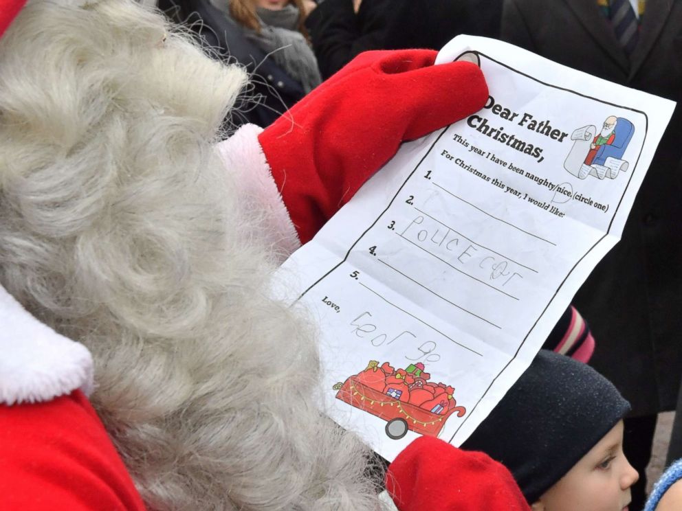 Prince William delivers son's letter to Santa in Finland