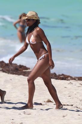Gabrielle Union Hits the Beach
