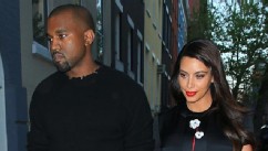 Kim K Glamorous in Black
