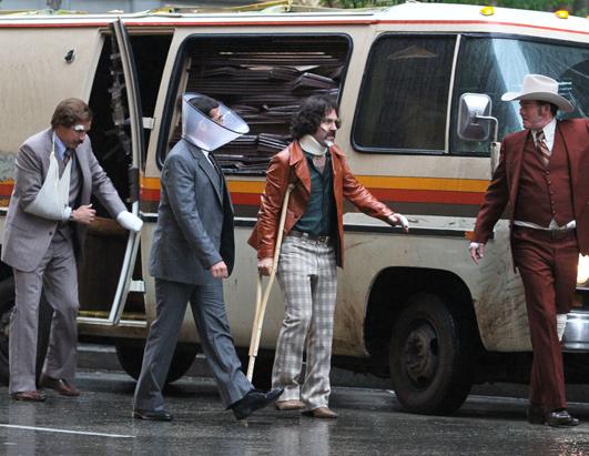 Anchorman Cast Bruised on Set