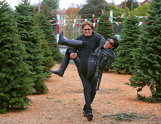 Jenners Shop for Christmas Tree