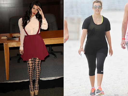 Kardashian Squats Off the Pounds