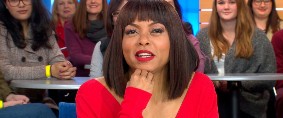 PHOTO: Taraji Henson joins "GMA" to discuss her latest film "Proud Mary," Jan. 9, 2018, in New York City.