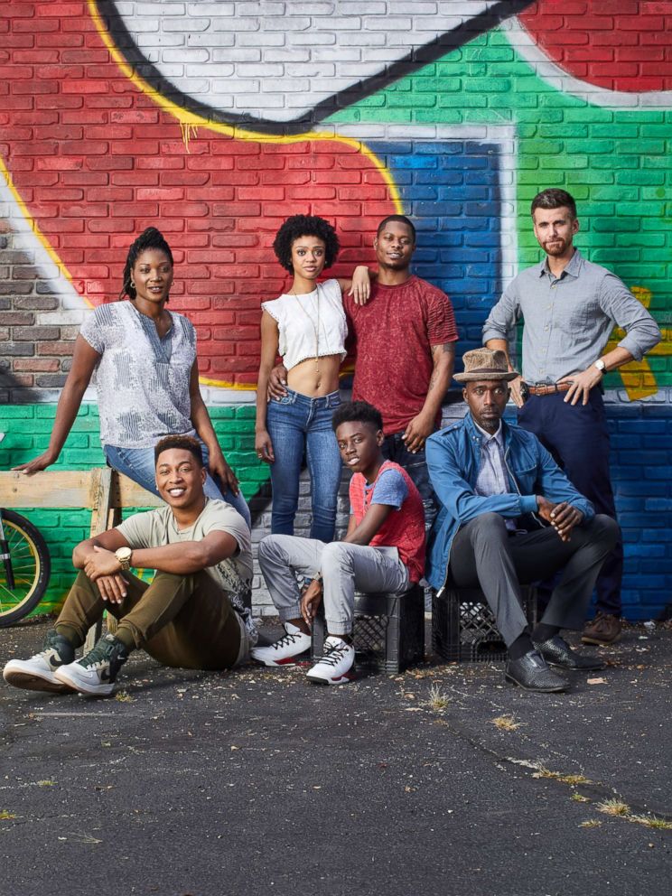 PHOTO: Cast photo of the Showtime original series, The Chi.