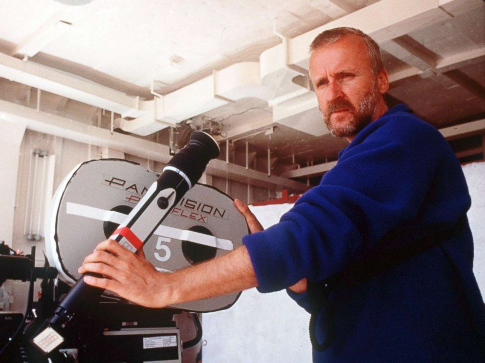 PHOTO: Director James Cameron stands on the set of the movie Titanic which won 11 Oscars, including Best Picture, Best Director and tied the 1959 movie Ben Hur for winning the most Oscars of any movie.