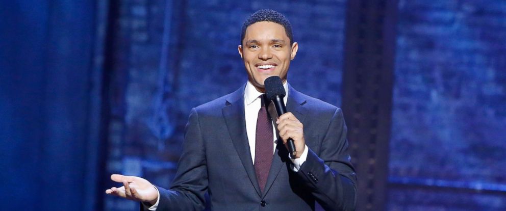PHOTO: Trevor Noah on The Daily Show Undesked Chicago in 2017.