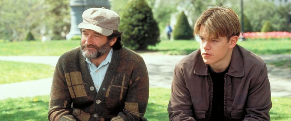 PHOTO: Robin Williams and Matt Damon in "Good Will Hunting," 1997.