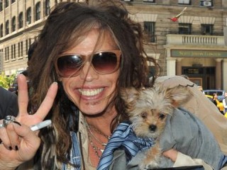Photos: Steven Tyler's Furry Friend