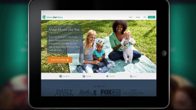 VIDEO: This new matchmaking website helps moms share tips and arrange play dates.