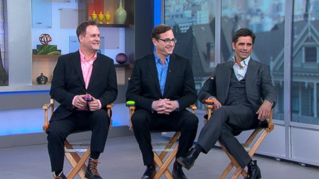 Men of Full House Reunite Before Super Bowl Ad Debut
