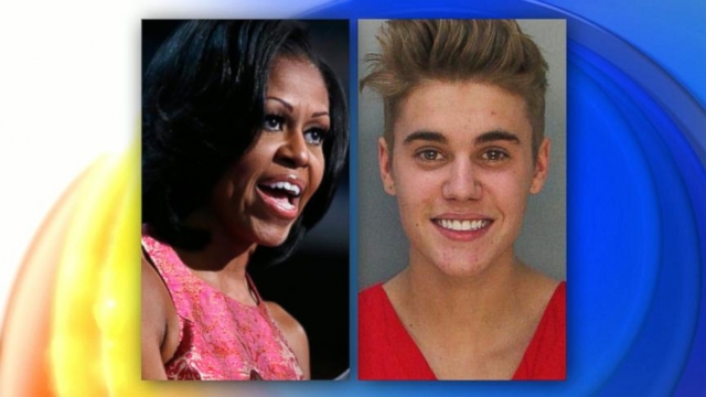 VIDEO: Michelle Obama Addresses the Wild Times of Justin Bieber