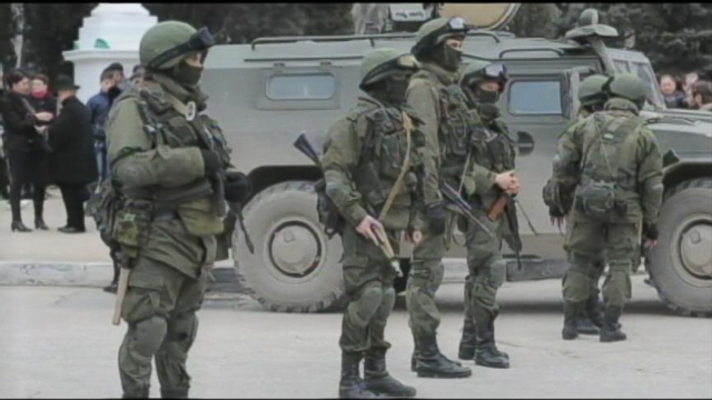 VIDEO: Russian Forces Officially Enter the Crimea Region of Ukraine