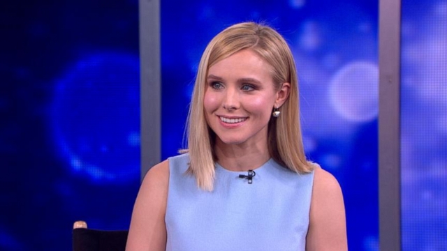 VIDEO: The actress talks about crowd funding with Kickstarter to get the "Veronica Mars" movie made.