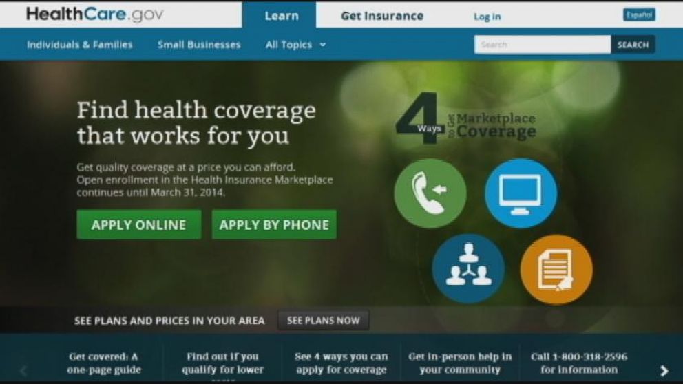 VIDEO: White House says the site has experienced record traffic as "young procrastinators" try to enroll.