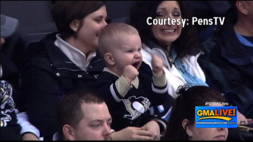 VIDEO: Ty Avolia was caught on camera intensely rooting for his team at the Stanley Cup playoffs.
