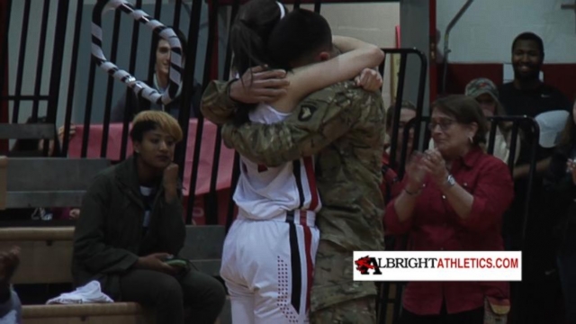 VIDEO: College Basketball Player Surprised by Military Brother