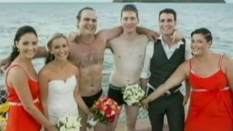 VIDEO: Groomsmen Rescue Fisherman at Sea