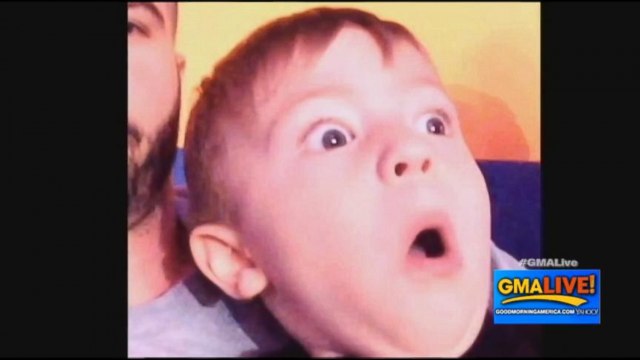 VIDEO: Two-Year-Old Experiences Fireworks
