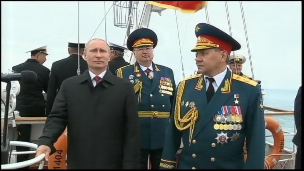 VIDEO:The Russian president warns of all out civil war in Ukraine.
