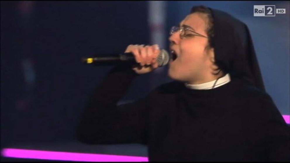 VIDEO: Singing Nun Makes Italian Voice Finale