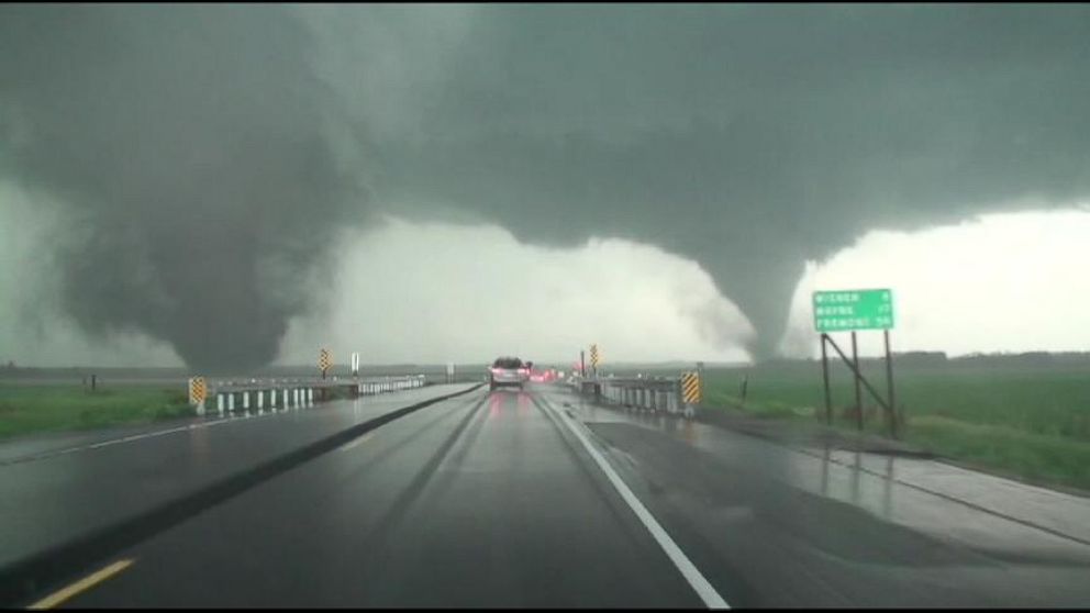 Extreme Weather: Double-Tornado Rips Through Nebraska Video - ABC News