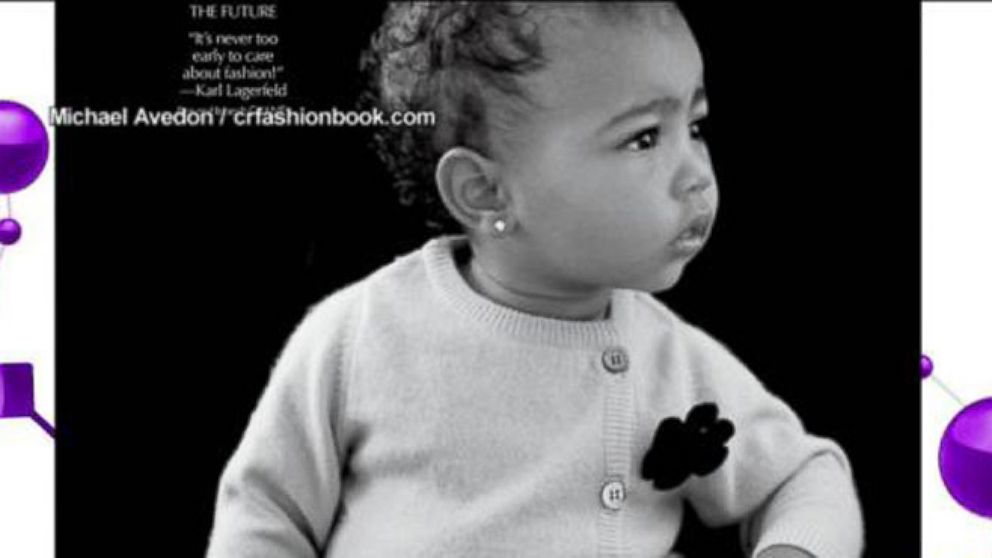 VIDEO: North West Makes Modeling Debut