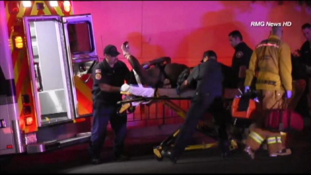 VIDEO: Brazen shooting at trendy Hollywood nightclub sends famed music producer to the hospital.