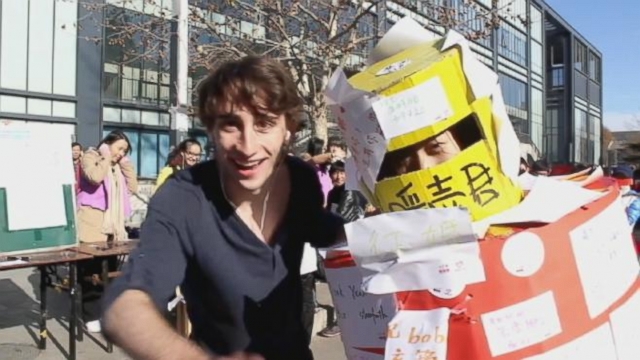 VIDEO: Jake Gaba danced his way across China for 100 days to mark his trip in a special way.