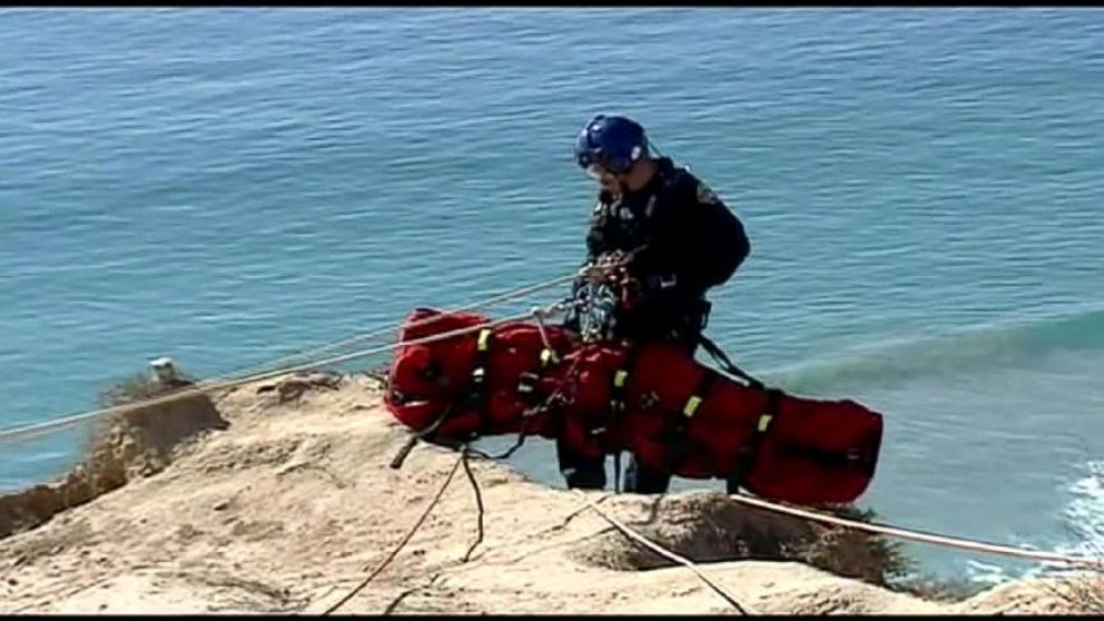 VIDEO: Paraglider Rescued After Crashing into San Diego Cliff Side