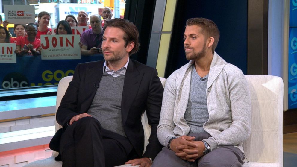 Bradley Cooper Raises Awareness of Bone Marrow Donation to Save Man's Life - ABC News