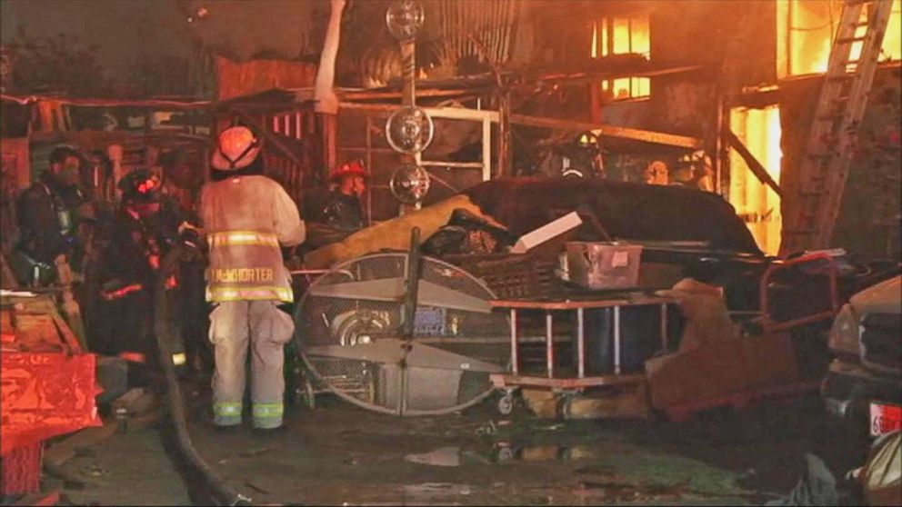 WATCH:  Oakland Warehouse Fire Claims at Least 9 Lives