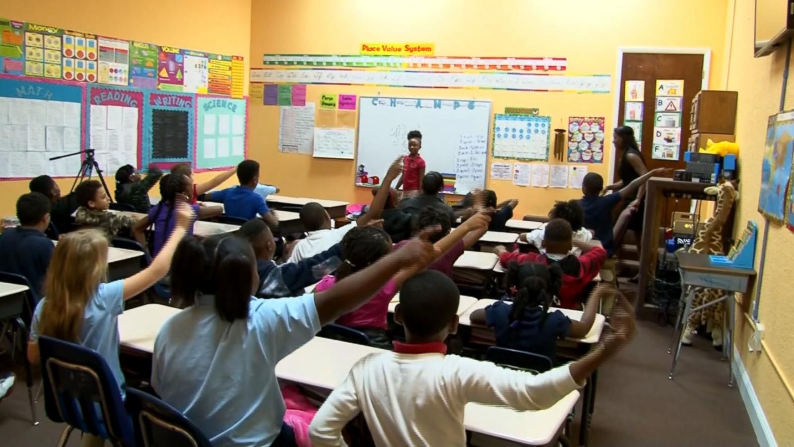 worksheet Long Division Video florida teacher inspires kids to learn long division with song song