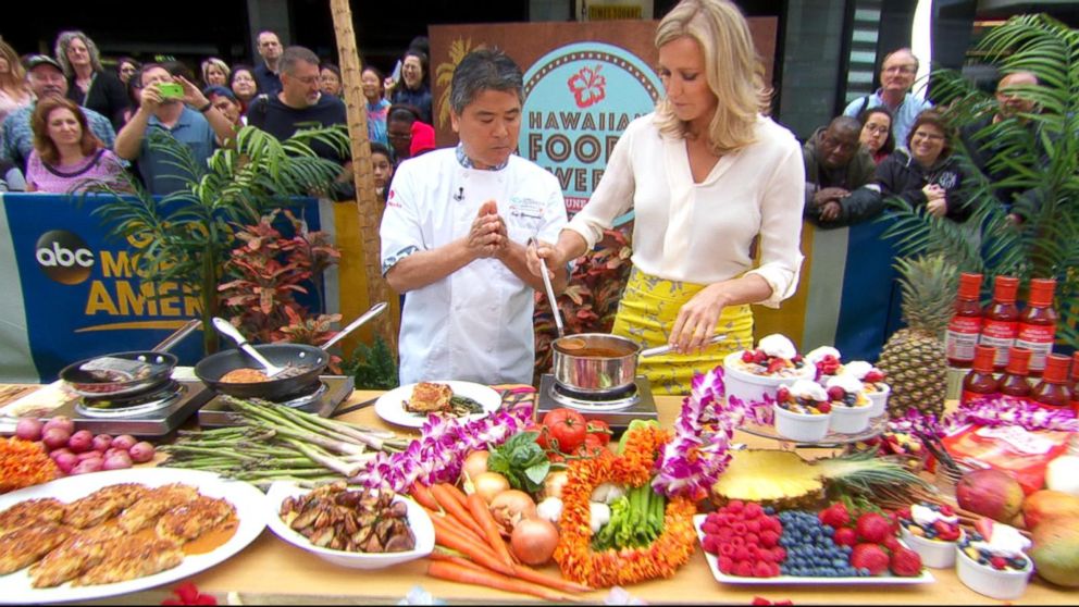 VIDEO: Chef Roy Yamaguchi prepares Hawaiian recipes